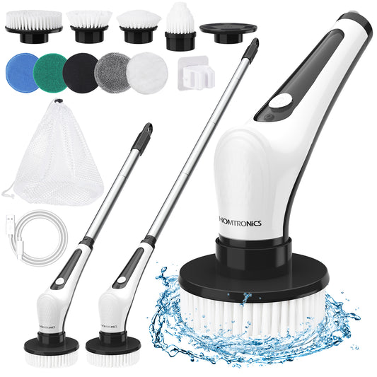 Homtronics 9 detachable brushes Electric Rotating Brush